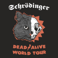 Schrödinger   Deadalive World Tour Ladies Fitted T-shirt | Artistshot