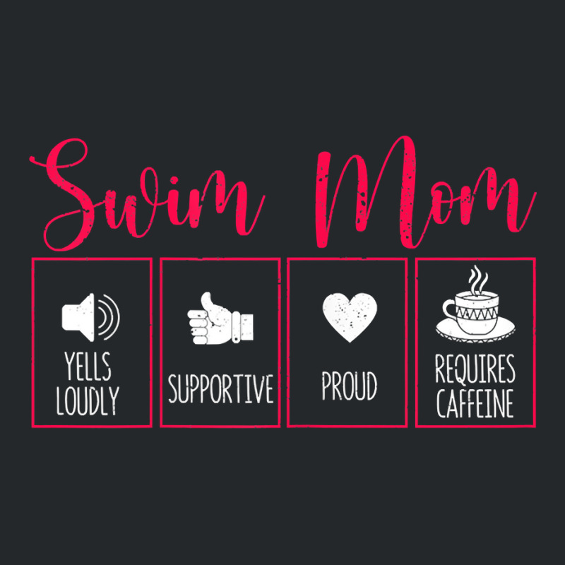 Womens Swim Mom Contents Funny Swimming Mum Swimmer Mother's Day T Shi Crewneck Sweatshirt | Artistshot