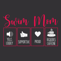 Womens Swim Mom Contents Funny Swimming Mum Swimmer Mother's Day T Shi Vintage Short | Artistshot