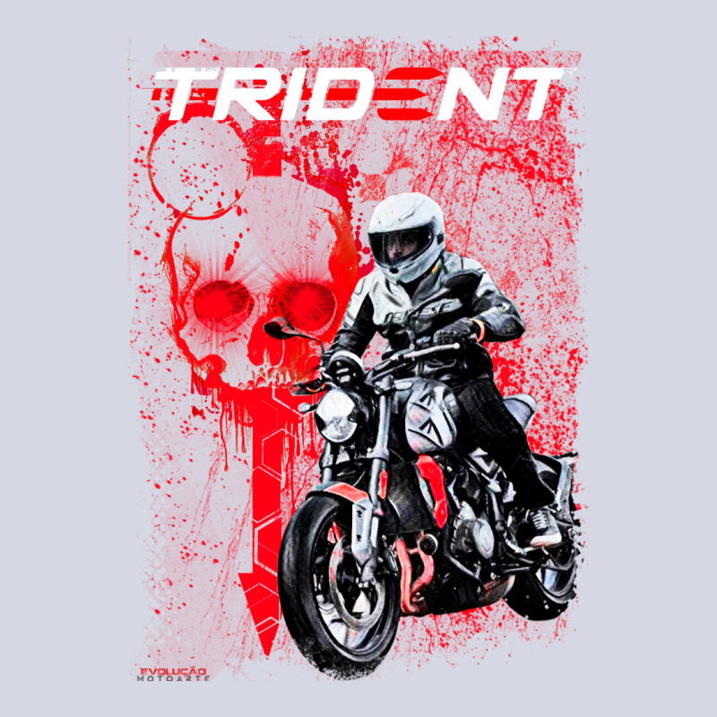 Trident Skull Red 660 Fleece Short | Artistshot