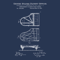 Steinway Piano Patent White Men Denim Jacket | Artistshot