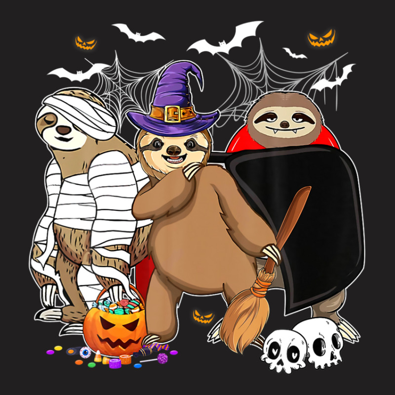 Halloween Costume Happy Spooky Sloths Nightmare T-shirt | Artistshot