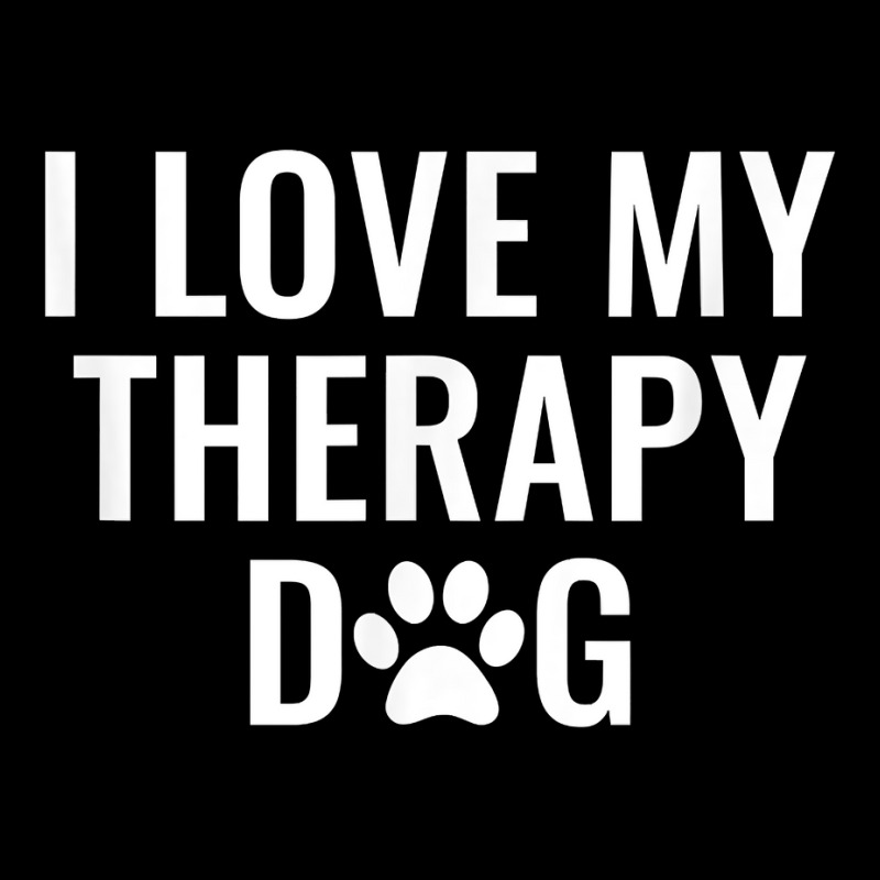 I Love My Therapy Dog T Shirt Adjustable Cap by corrinwpxbilal | Artistshot