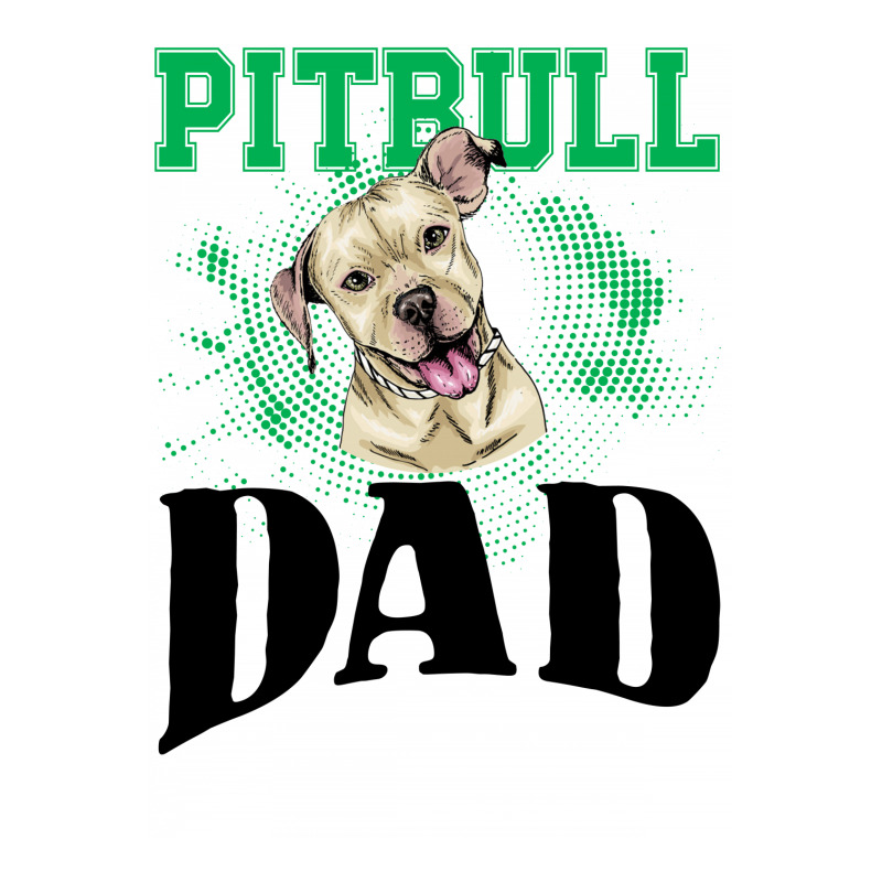 Pitbull Dad For Light Zipper Hoodie by autlu2024 | Artistshot