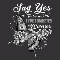 Type 1 Diabetes Warrior Grey Butterfly Womens T Shirt Vintage Hoodie | Artistshot