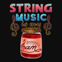 String Music Is My Jam Crop Top | Artistshot