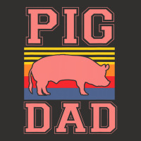 Pig Dad Cute Farmer Hog Lover Farm For Boys Men Retro Champion Hoodie | Artistshot