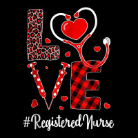 Love Registered Nurse Valentines Day Flannel Gift Nurse T Shirt Graphic Youth T-shirt | Artistshot