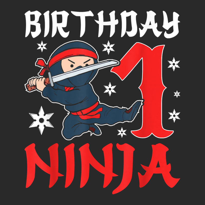 Little Ninja Kid One Years Old Boy 1st Natal Birthday Party T Shirt Toddler T-shirt by latodorjnb | Artistshot