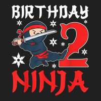 Little Ninja Kid Two Years Old Boy 2nd Natal Birthday Party T Shirt Ladies Polo Shirt | Artistshot