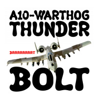 A10 Warthog Thunder Bolt For Light Sticker | Artistshot