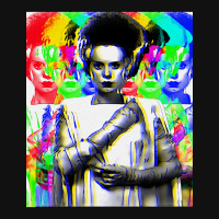 Trending Kaleidoscopic Bride Of Frankenstein Graphic Youth T-shirt | Artistshot