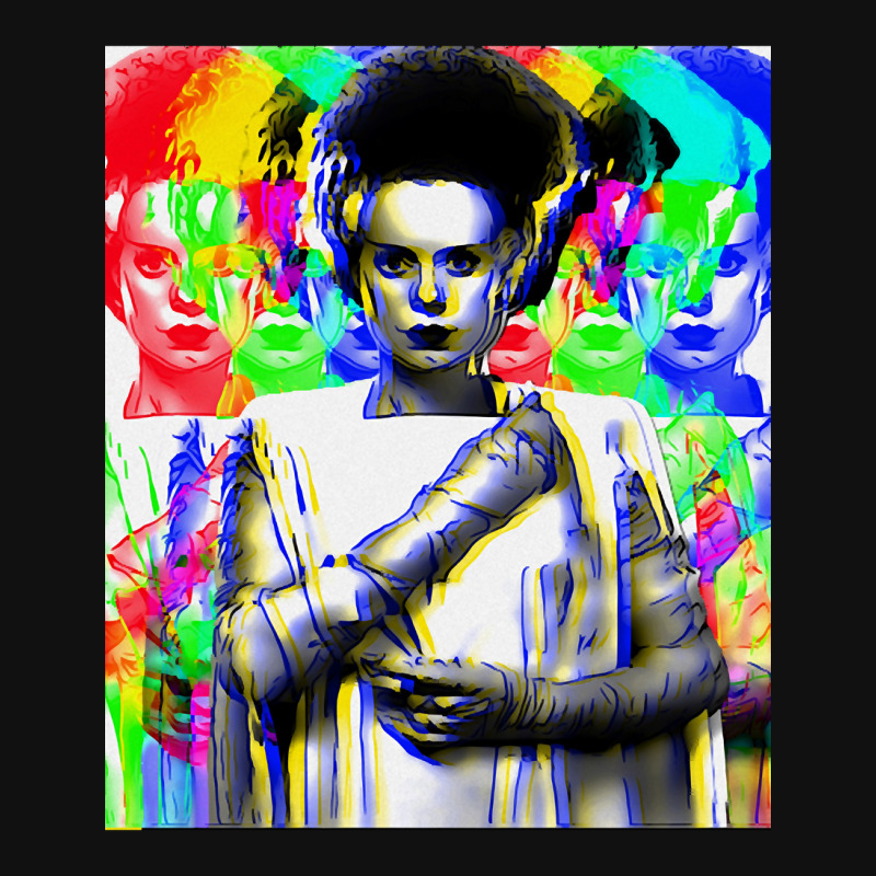 Trending Kaleidoscopic Bride Of Frankenstein Graphic Youth T-shirt | Artistshot