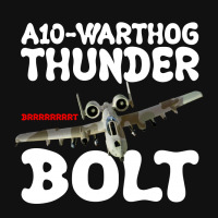 A10 Warthog Thunder Bolt For Dark Atv License Plate | Artistshot