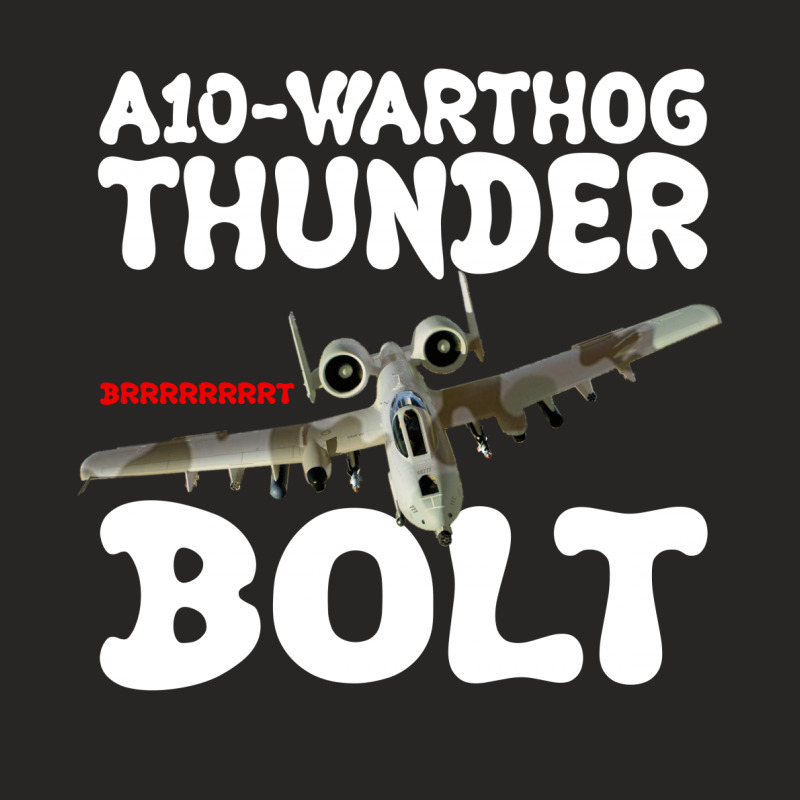 A10 Warthog Thunder Bolt For Dark Ladies Fitted T-Shirt by Gurkan | Artistshot