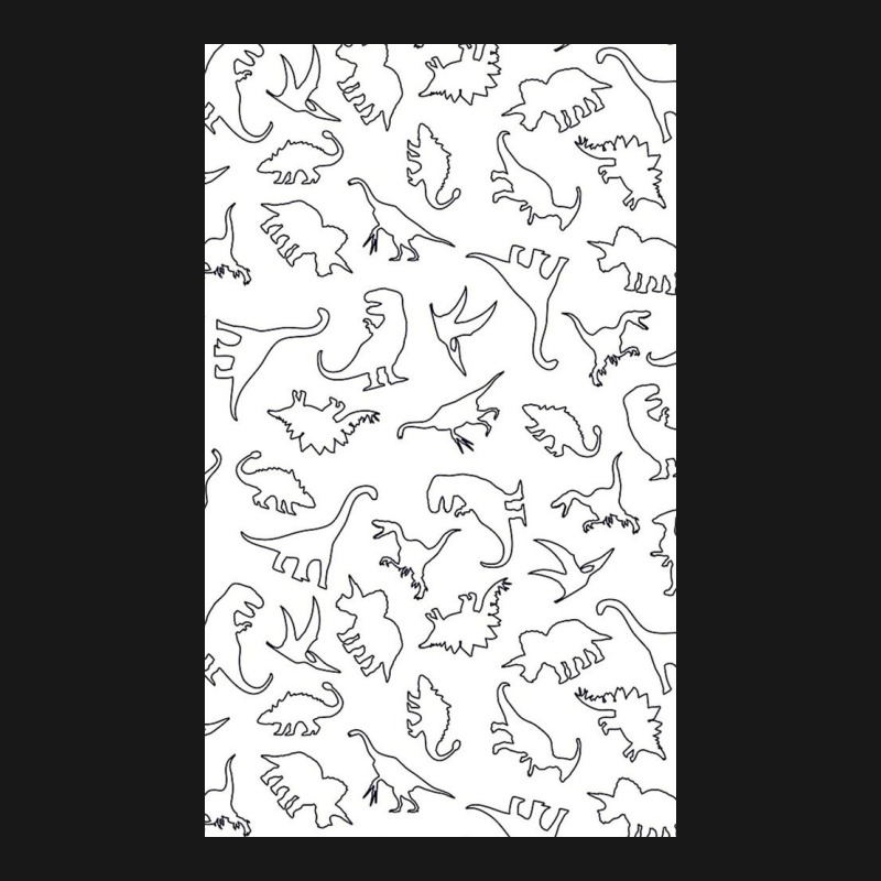 Dinosaur Pattern Outline Flannel Shirt by Slackftg | Artistshot