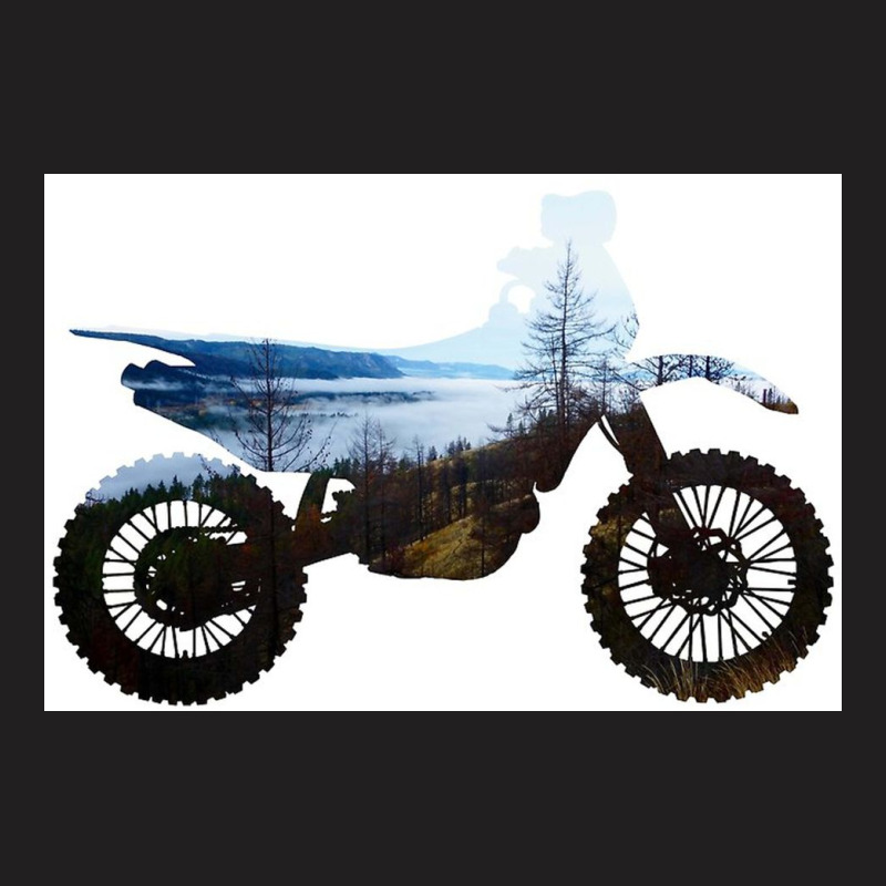 Dirt Bike Dirt Bike Mountains Nature T-Shirt by Slackftg | Artistshot