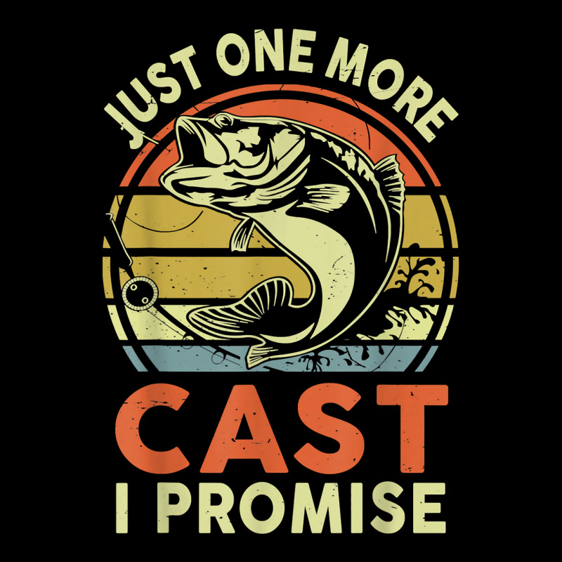 Mens Fishing Shirt Just 1 More Cast I Promise Bass Fish Funny Dad T Sh Toddler Sweatshirt | Artistshot