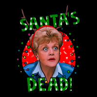 Limited Edition Murder She Wrote - Santa's Dead! Jessica Fletcher Chri Adjustable Cap | Artistshot