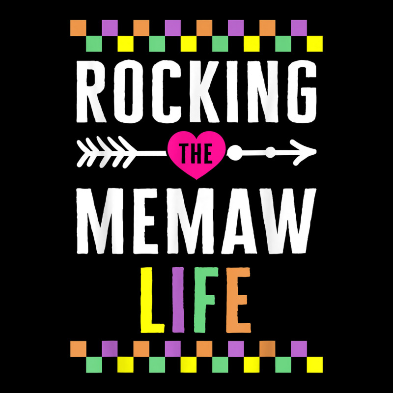 Memaw Rocking The Memaw Life Funny Spoiling Grandchildren Mo T Shirt Youth Zipper Hoodie by annalfreddr3 | Artistshot