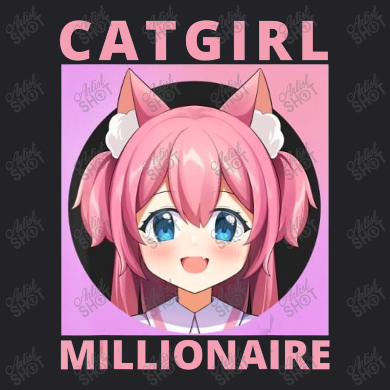 Catgirl Millionaire, Cat Girl Coin Token Crypto Currency Hod Youth Tee by namnguyen | Artistshot