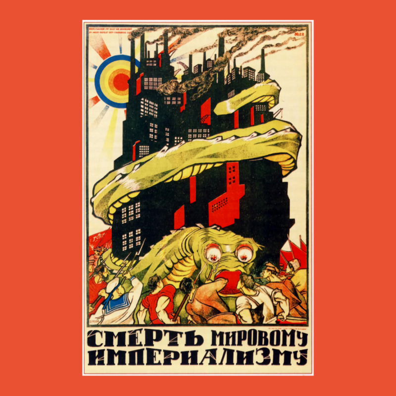 Death To World Imperialism Soviet Propaganda Ladies Fitted T-Shirt by ziembakhadse8 | Artistshot