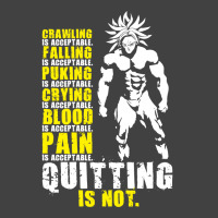 Quitting Is Not Acceptable   Anime Gym Motivational 3 Vintage T-shirt | Artistshot