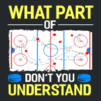 What Part Of Dont You Understand Hockey Goalie Ice Sport Crewneck Sweatshirt | Artistshot