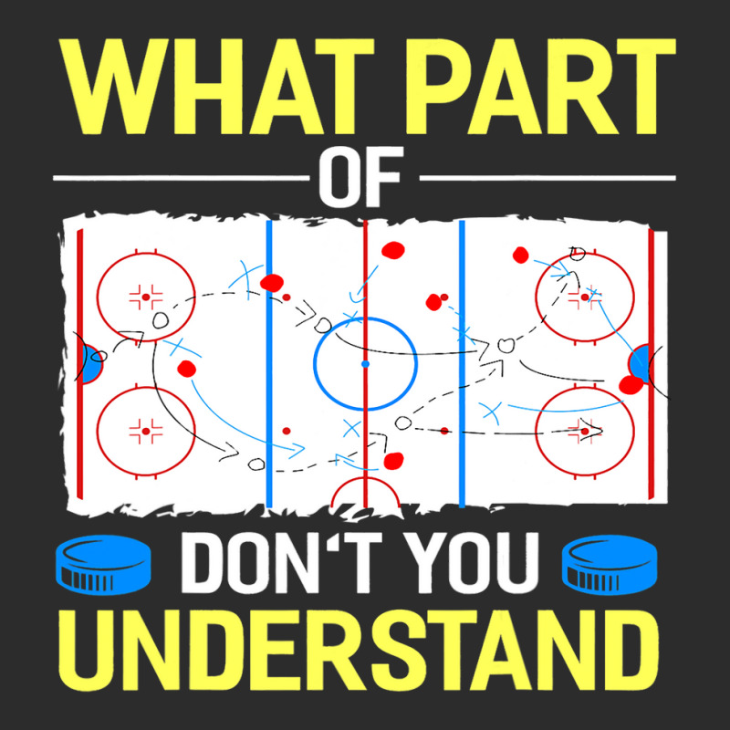 What Part Of Dont You Understand Hockey Goalie Ice Sport Exclusive T-shirt by MELISSABISHOP | Artistshot