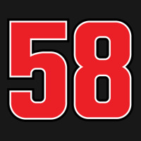 Marco Simoncelli Number 58 Flannel Shirt | Artistshot