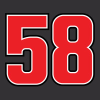 Marco Simoncelli Number 58 Vintage Hoodie | Artistshot