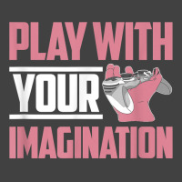 Play With Your Imagination Video Game Player Gaming Gamer T Shirt Vintage T-shirt | Artistshot