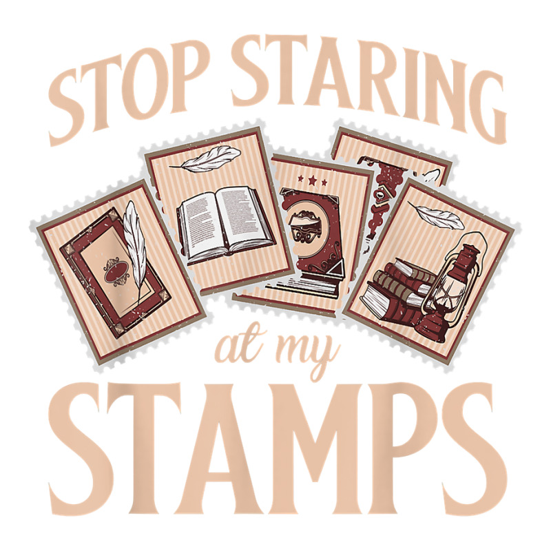 Philately Stop Staring My Stamps Stamp Collector Philatelist T Shirt Women's Pajamas Set by annalfreddr3 | Artistshot