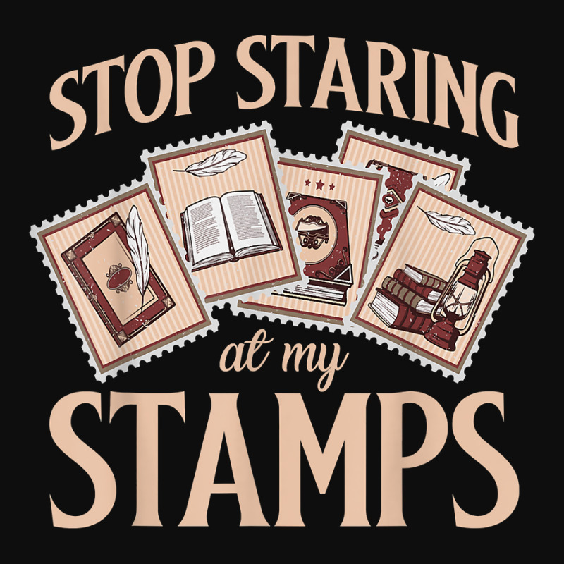 Philately Stop Staring My Stamps Stamp Collector Philatelist T Shirt Crop Top by annalfreddr3 | Artistshot