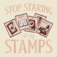 Philately Stop Staring My Stamps Stamp Collector Philatelist T Shirt Cropped Hoodie | Artistshot