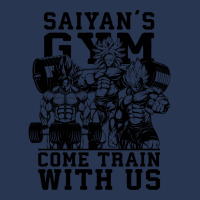 Saiyan's Gym   Come Train With Us   Anime Gym Motivational 1 Men Denim Jacket | Artistshot