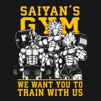 Saiyan's Gym   Train With Us   Anime Gym Motivational Flannel Shirt | Artistshot