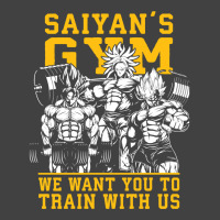 Saiyan's Gym   Train With Us   Anime Gym Motivational Vintage T-shirt | Artistshot