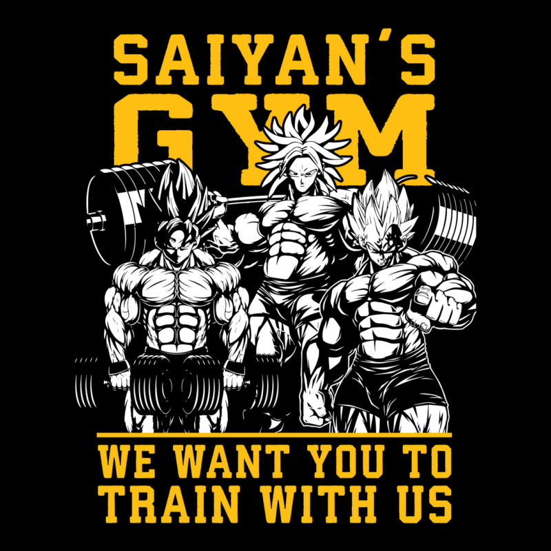 Saiyan's Gym   Train With Us   Anime Gym Motivational Fleece Short | Artistshot