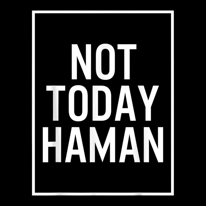 Purim No Today Haman Costume Funny Haman Hebrew Jewish Holid T Shirt Youth Sweatshirt | Artistshot