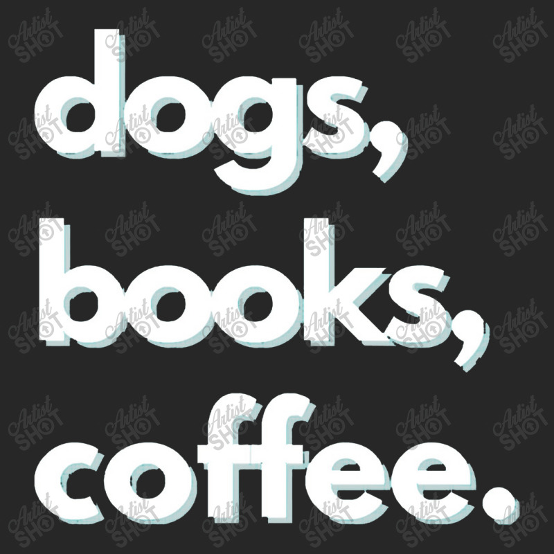 Dogs  Dogs, Books, Coffee Design Men's T-shirt Pajama Set | Artistshot