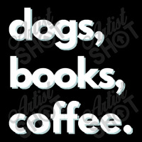 Dogs  Dogs, Books, Coffee Design Men's 3/4 Sleeve Pajama Set | Artistshot