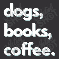 Dogs  Dogs, Books, Coffee Design Vintage Short | Artistshot