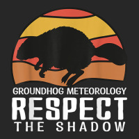 Vintage Groundhog Meteorology Respect Funny Groundhog Mom T Shirt Men's T-shirt Pajama Set | Artistshot