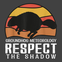 Vintage Groundhog Meteorology Respect Funny Groundhog Mom T Shirt Vintage T-shirt | Artistshot