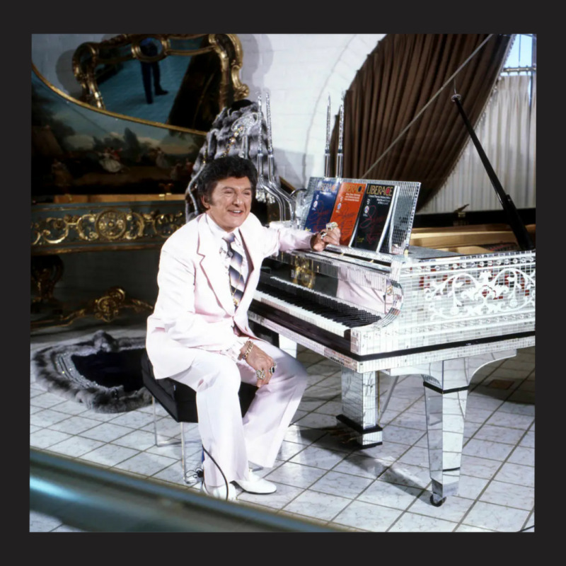 Liberace At The Piano T-shirt | Artistshot