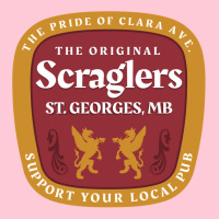 Scraglers Public House Graphic T-shirt | Artistshot