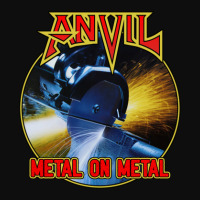 Anvil Metal On Metal (special Edition) 1 Crop Top | Artistshot