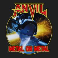 Anvil Metal On Metal (special Edition) 1 Ladies Polo Shirt | Artistshot