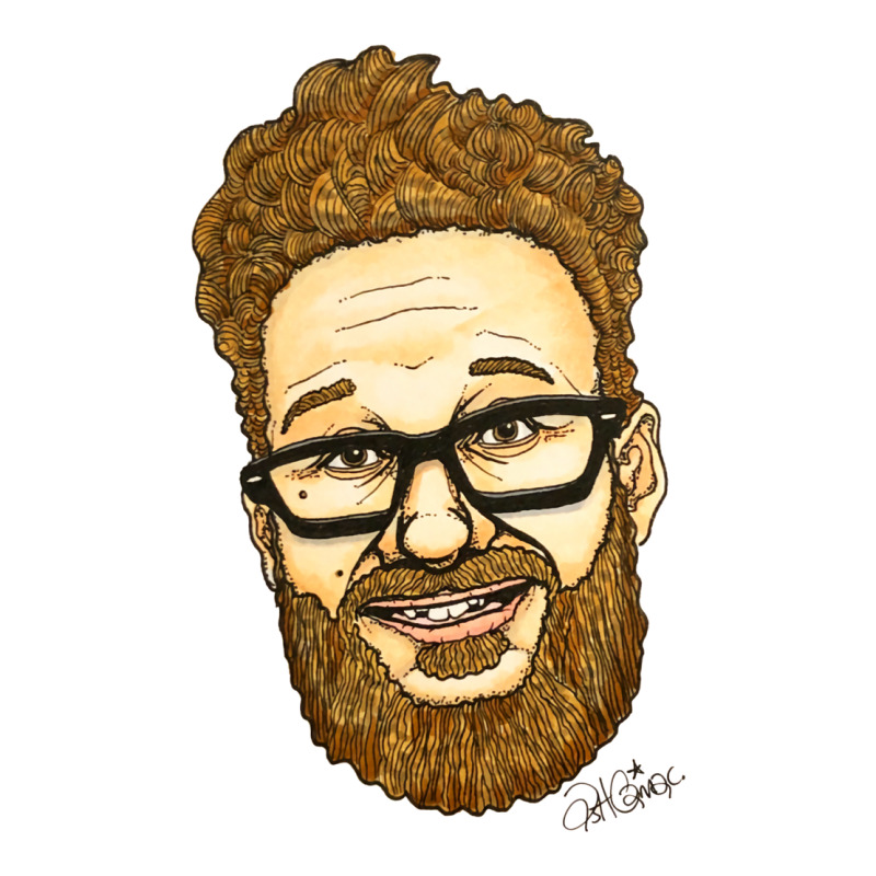 Seth Rogen V-neck Tee | Artistshot